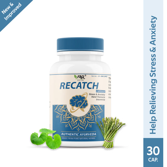 Recatch For Stress Relief | Anxiety | Insomnia ( 30 Capsule )