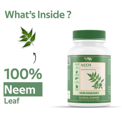 Fag Neem for Skin Heath | Blood Purfication (60Cap)