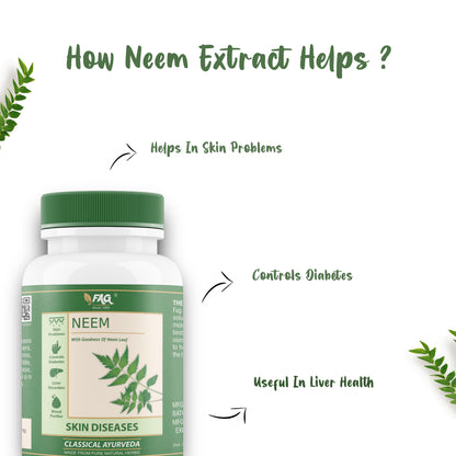 Fag Neem for Skin Heath | Blood Purfication (60Cap)